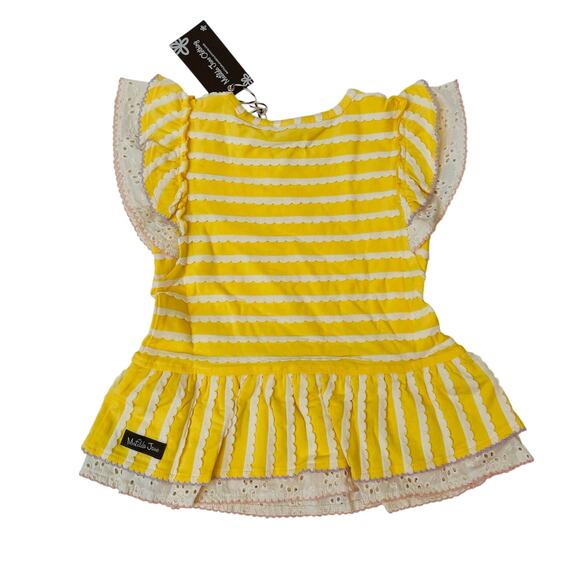 NWT Matilda Jane Size 4 Enchanted Garden Sunkissed Knit Girls Top - Picture 2 of 5